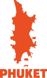  Carte magnétique de Phuket, illustré, orange